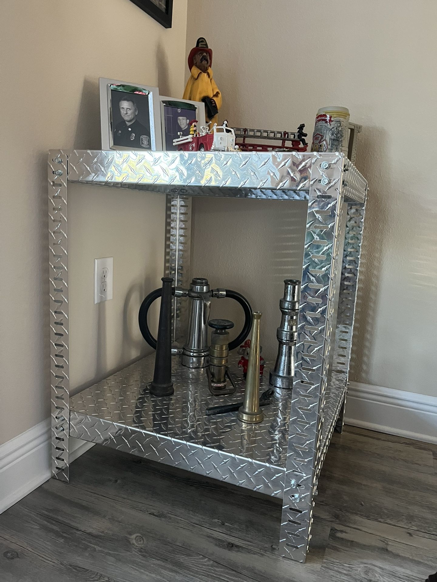 Diamond Plated Table