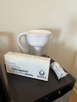 Brita Pitcher With Brita 6 New Filters