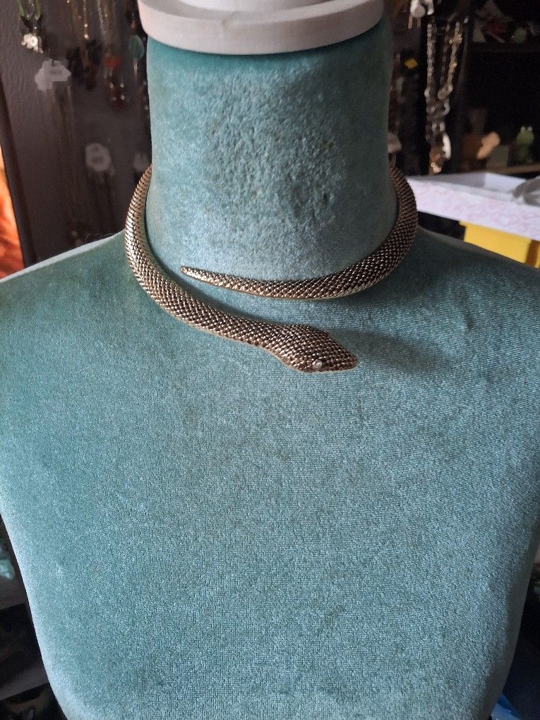 Snake Choker Necklace