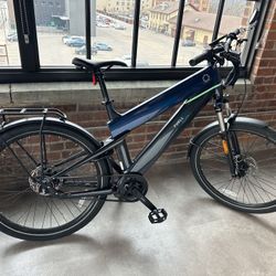 Fuell Flluid 1 Electric Bike Large Blue E-bike 300 Miles