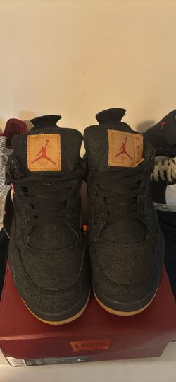 Levi Jordan 4 Retro Black Denim