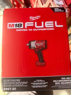 Milwaukee M18 FUEL 1/2" Impact Wrench Tool Only