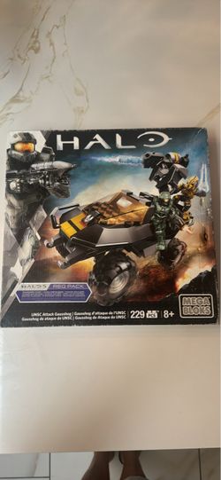Mega Bloks Halo UNSC Attack Gausshog 229 Pieces