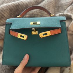 Kelli Bag Hermes Blue 
