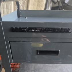 US General 2 Tier Metal Cart