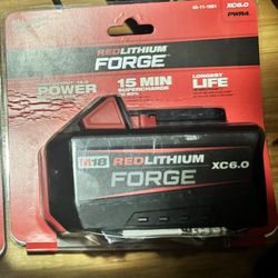 M18 18V Lithium-Ion REDLITHIUM FORGE 6.0 Ah Battery Pack