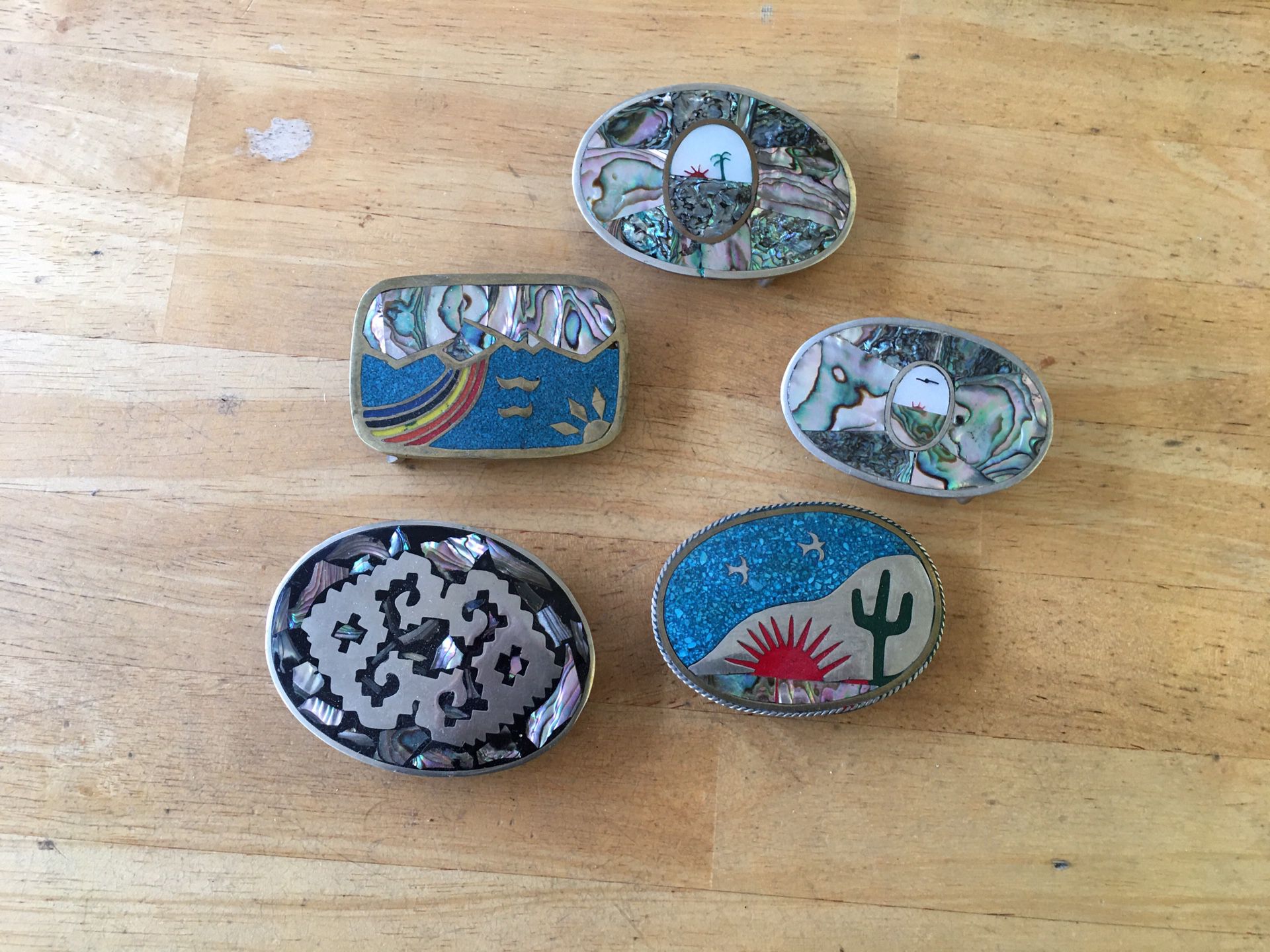 Beautiful Detailed Crafted Belt Buckles