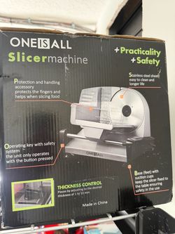 OneIsAll Meat Slicer - Like New