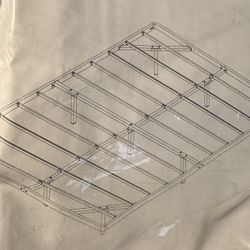 New 6” Full Size Bed Frame