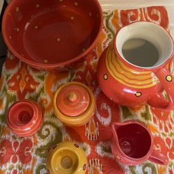 berryware bowl & pitcher Set