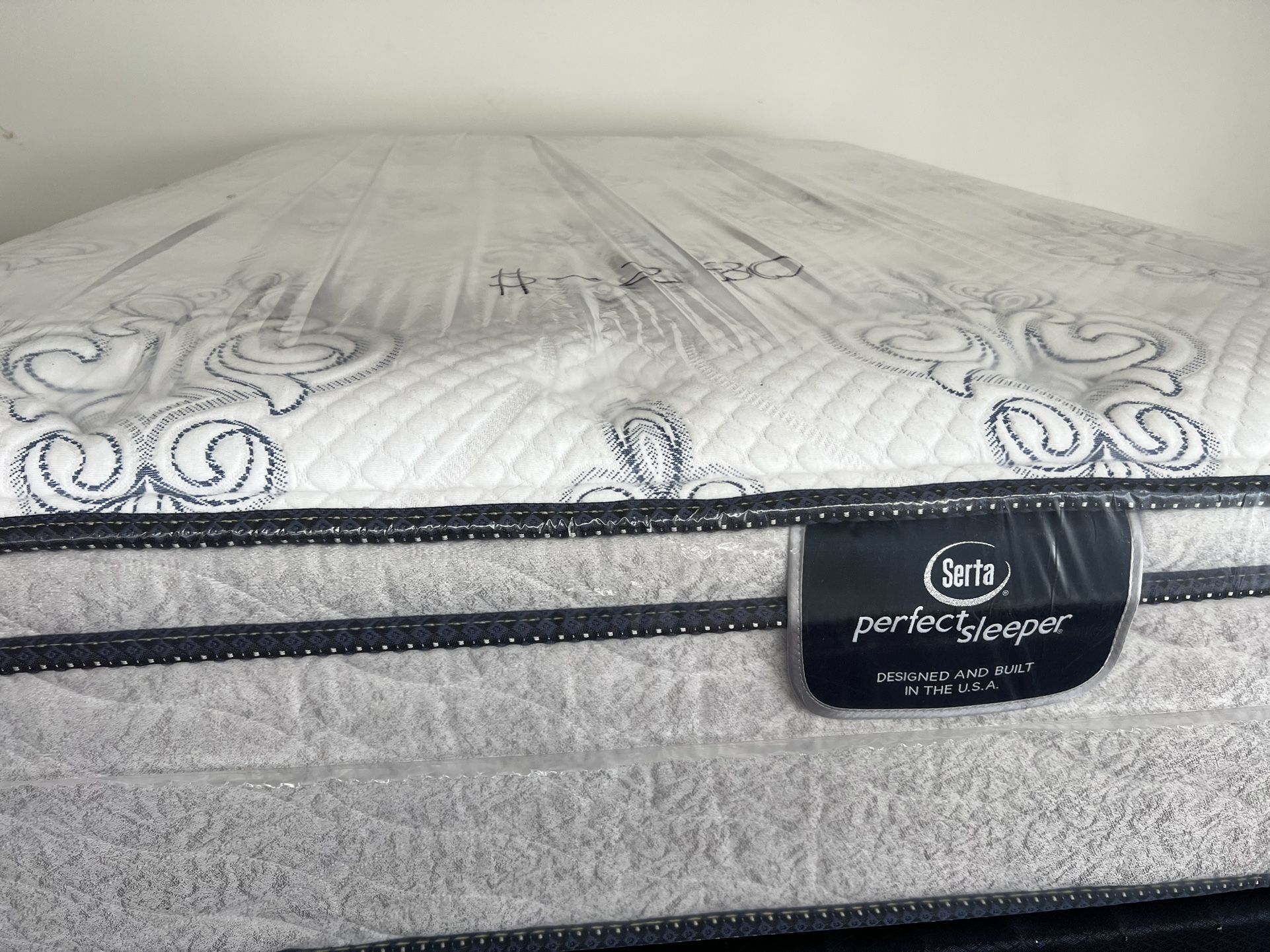 Queen, size mattress and box spring free delivery