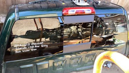 Electric Back Sliding Window