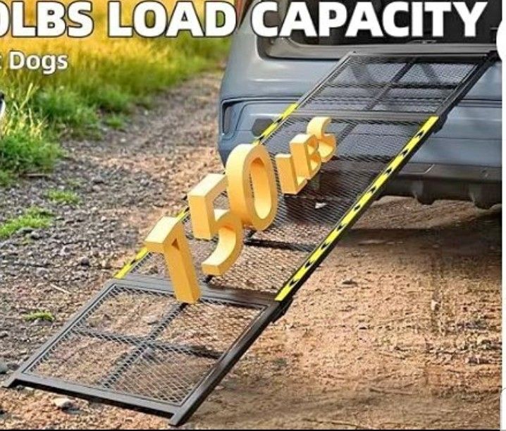 Dog Ramp for Car, 74x20 Inches Outdoor Portable Pet Ramps for Large Pets up to 150 lbs