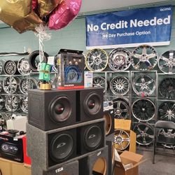 2 10INCH SUBs/box/amp QBOMB BOX $375