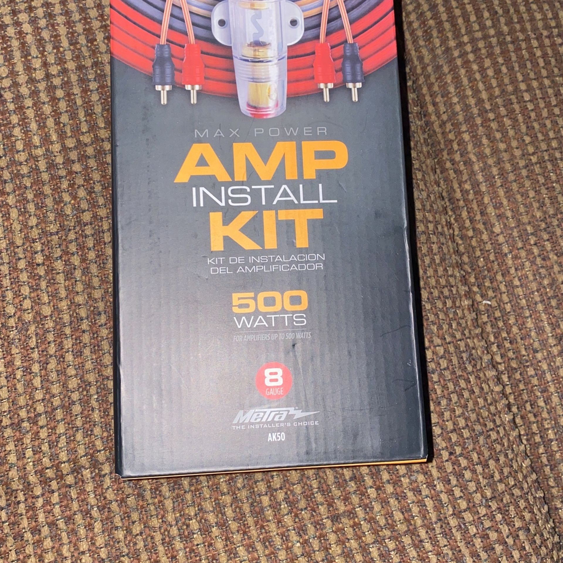 500 Watt Amp Install Kit