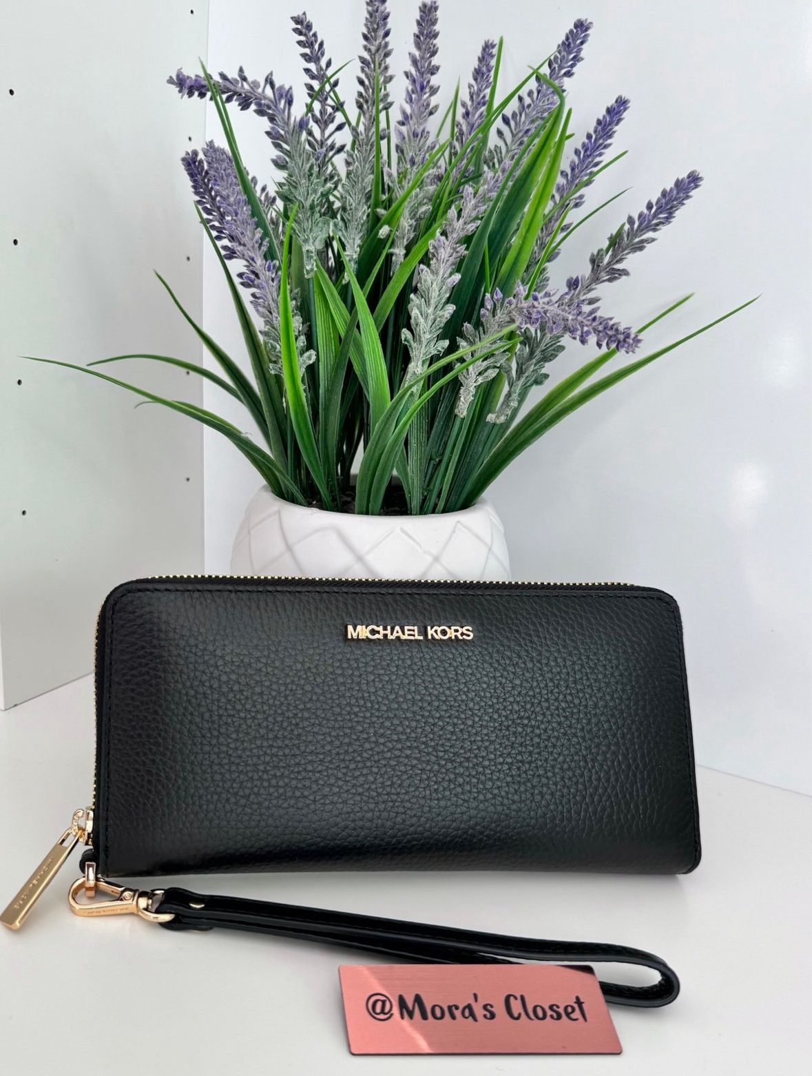 Michael Kors Black Leather Wallet