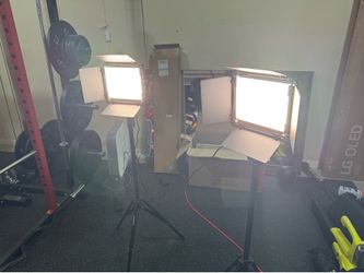 Neewer 2 Packs Advanced 2.4G 660 LED Video Light
