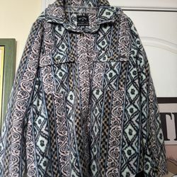 NWT Billabong Women's Forge Fleece Shacket Size Large