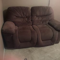Dual Recliner Love Seat