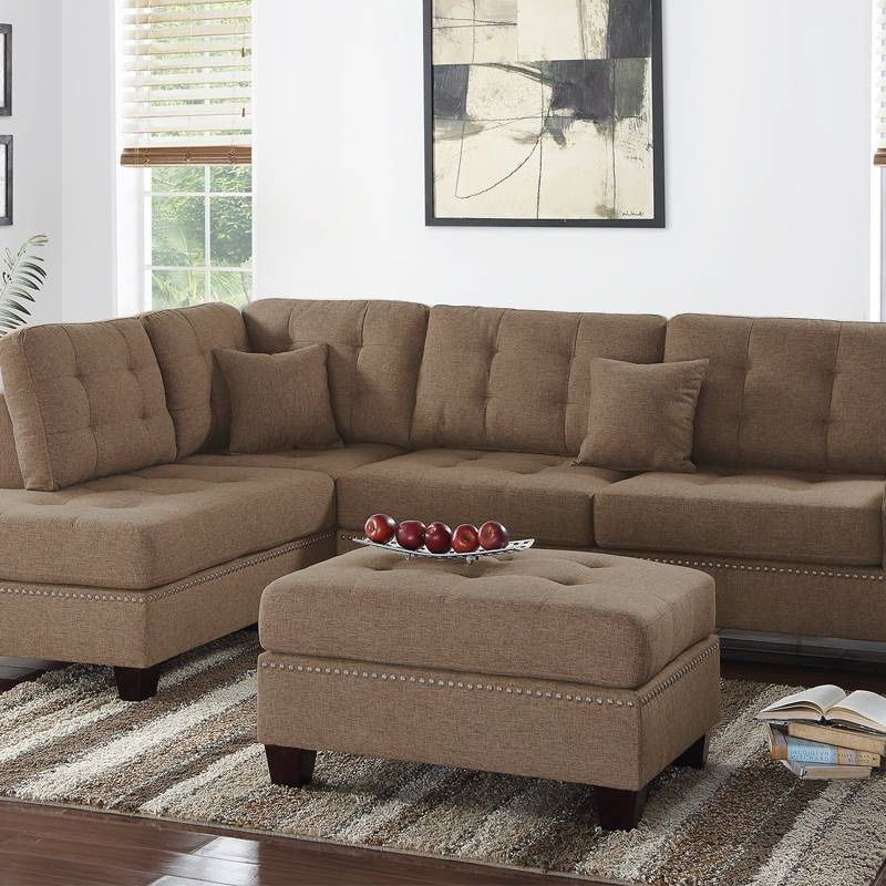 Sectional W/ Ottoman Included!