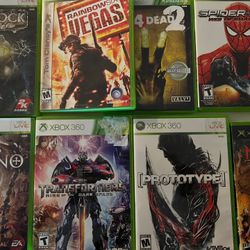 XBOX Video GAMES 360