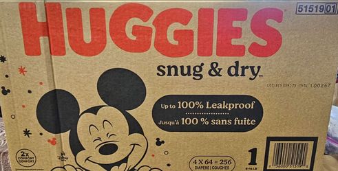 Diaper Huggies Size one