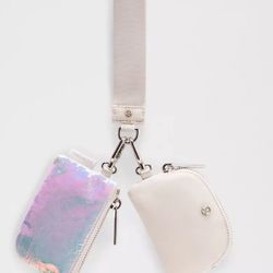 Lululemon Iridescent Dual Pouch Wristlet
