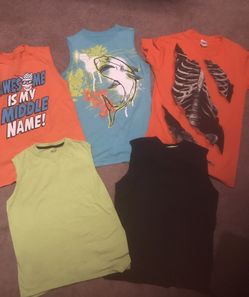 Boys XL (size 16/18) shirts-5 total