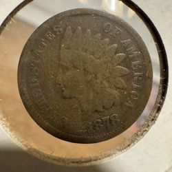 1878 Indian Head Penny 