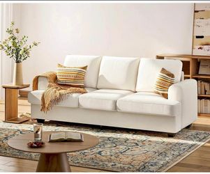 83 Inch Sofa Couch, 3 Seater Comfy Couches for Living Room, Modern Sofa Sets with Deep Seats