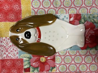 Pioneer Woman Charlie Spoon Rest And Small Decorative Block