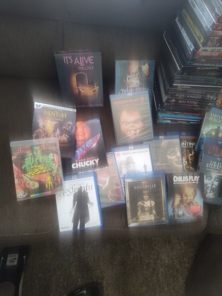 Horror Blu-ray And DVD π