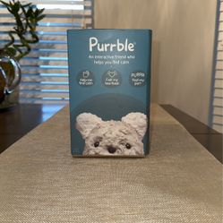 Purrble an Interactive Cuddly Companion 