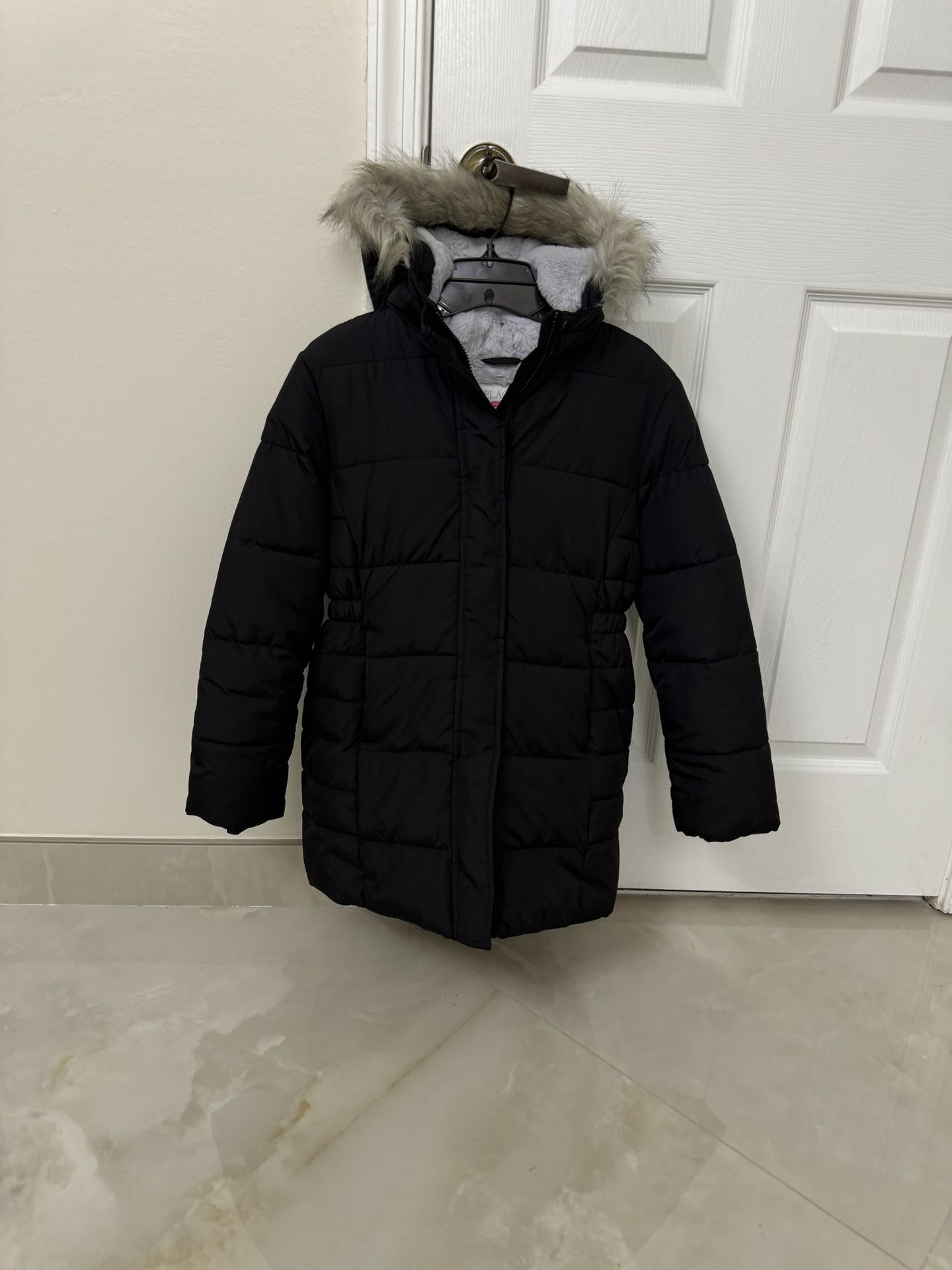 Girl Size 10/12 The Children’s Place Gorgeous Heavy Longer Winter Jacket Like New Condition In Weston