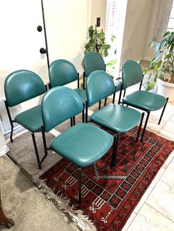 Chairs brewer medical side chair metal and leather seat very good conditioner