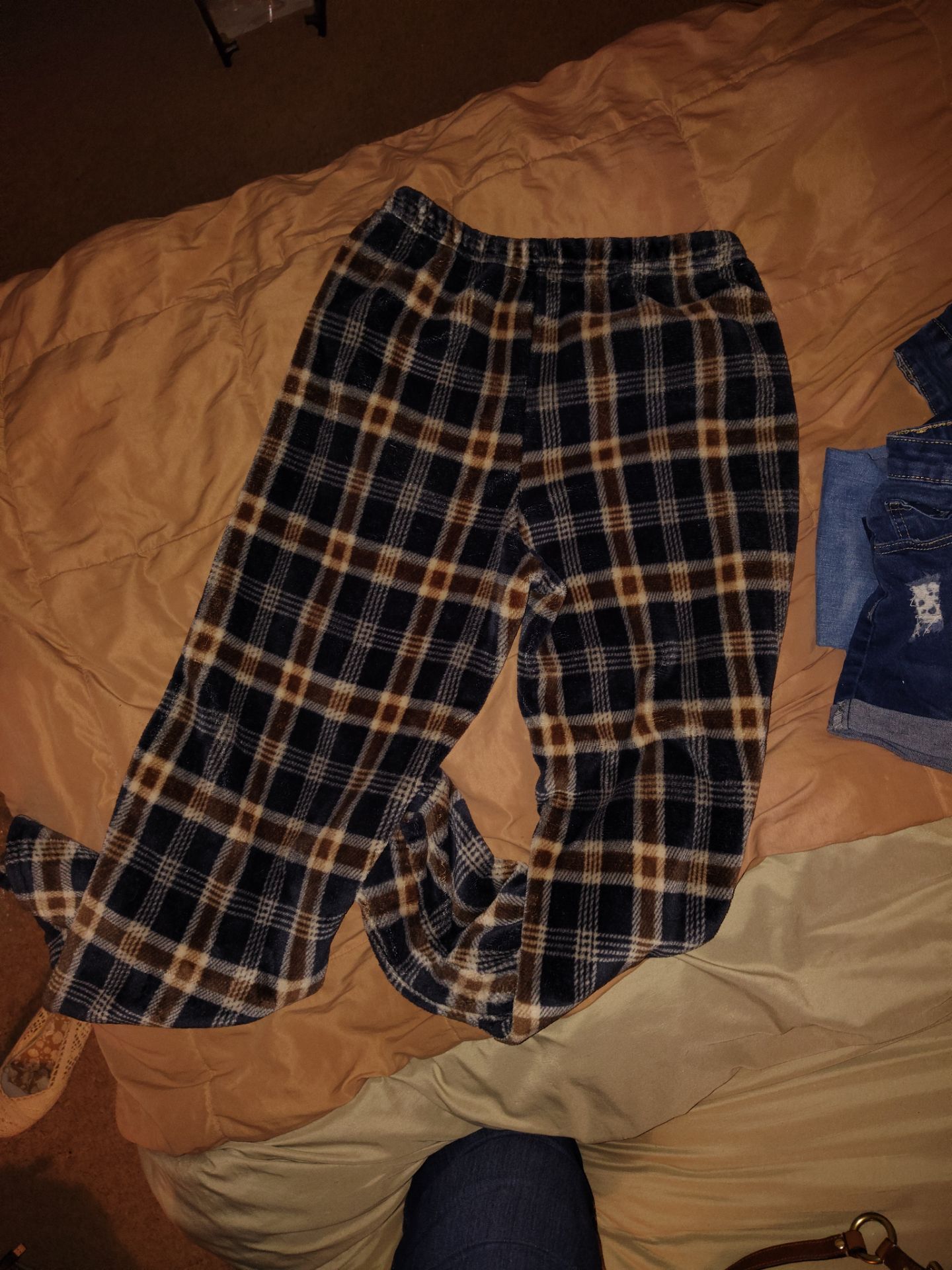 Fleece pajama pants