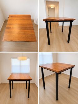 Karsten Square Bar Table + 3 Barstools
