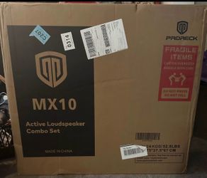 PRORECK MX10 Active Loud Speaker Set (Original price $319)