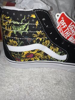 Vans SK-8 Hi Beauty Skull Size 5 1/2 Mens Size 7 Womens