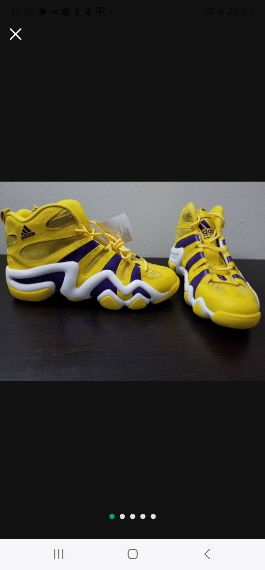 Adidas Kobe Crazy 8 Yellow!! (Mens Size 12)