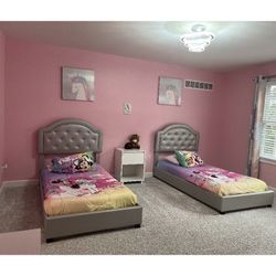 I have two twin beds in good condition 300 each