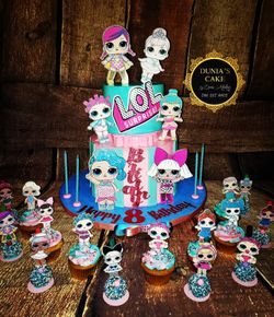 Lol doll cake