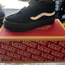 Back High Tops Vans For Boy  Size  13