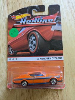Hot Wheels Redline 69 Mercury Cyclone