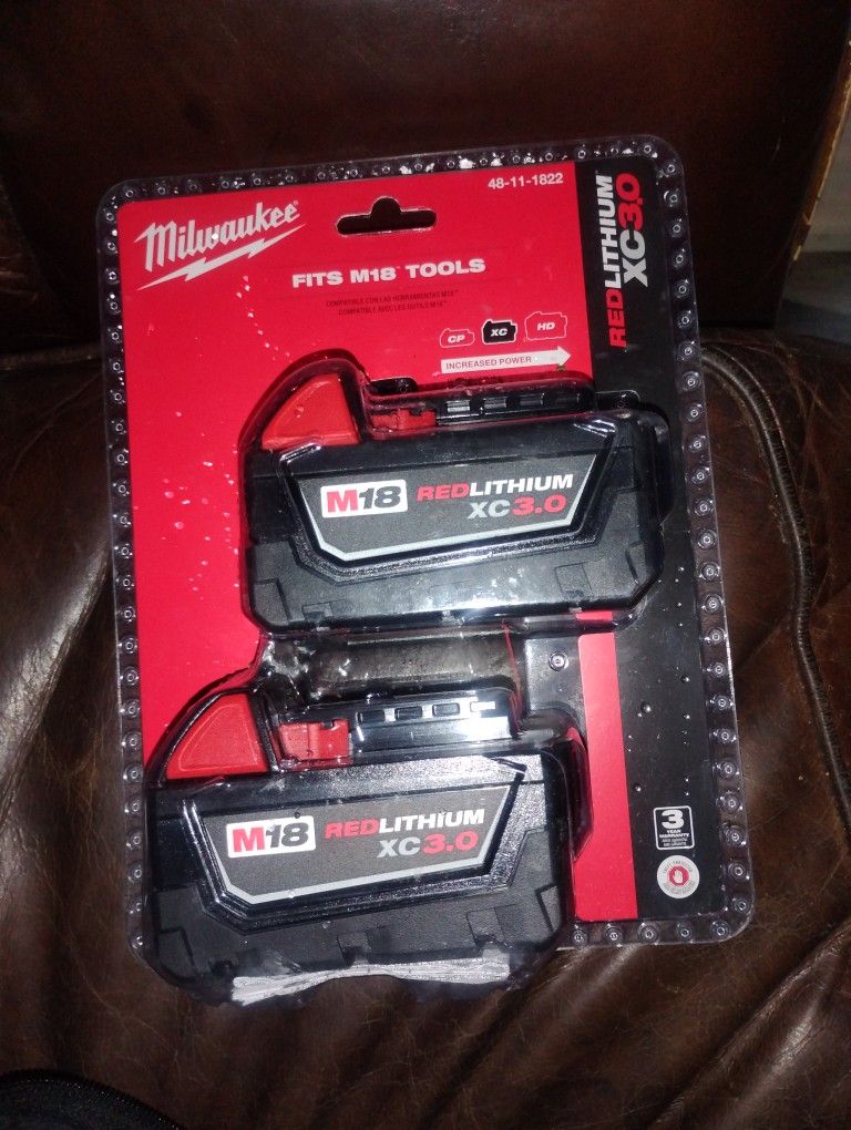 Milwaukee M18 XC 3.0 Batteries 