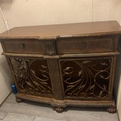 Wooden Liquor Cabinet