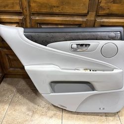 2012 Lexus LS460 LS460L Rear LH Left Driver Side Door Panel Trim 