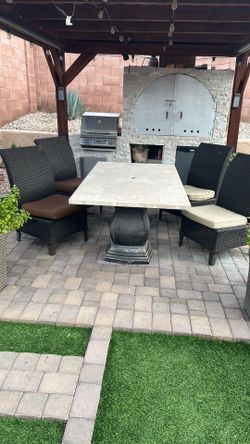 Patio Table With 4 chair