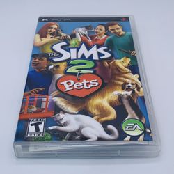 The Sims 2: Pets PlayStation Portable PSP 2006 Complete CIB TESTED