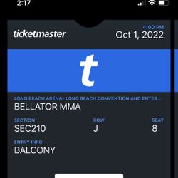 Bellator Tickets